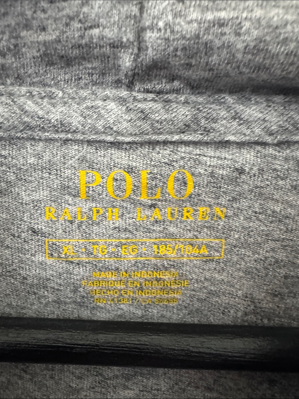 Polo by Ralph Lauren Heather Gray Hooded Long-Sleeve Pullover - Picture 3 of 5